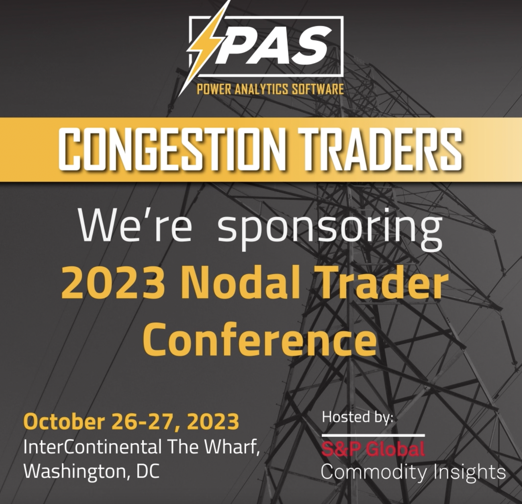 Power Analytics Software is a proud sponsor of Nodal Trader Conference 2023 in Washington DC